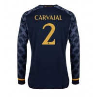 Real Madrid Daniel Carvajal #2 Replika Bortatröja 2023-24 Långärmad